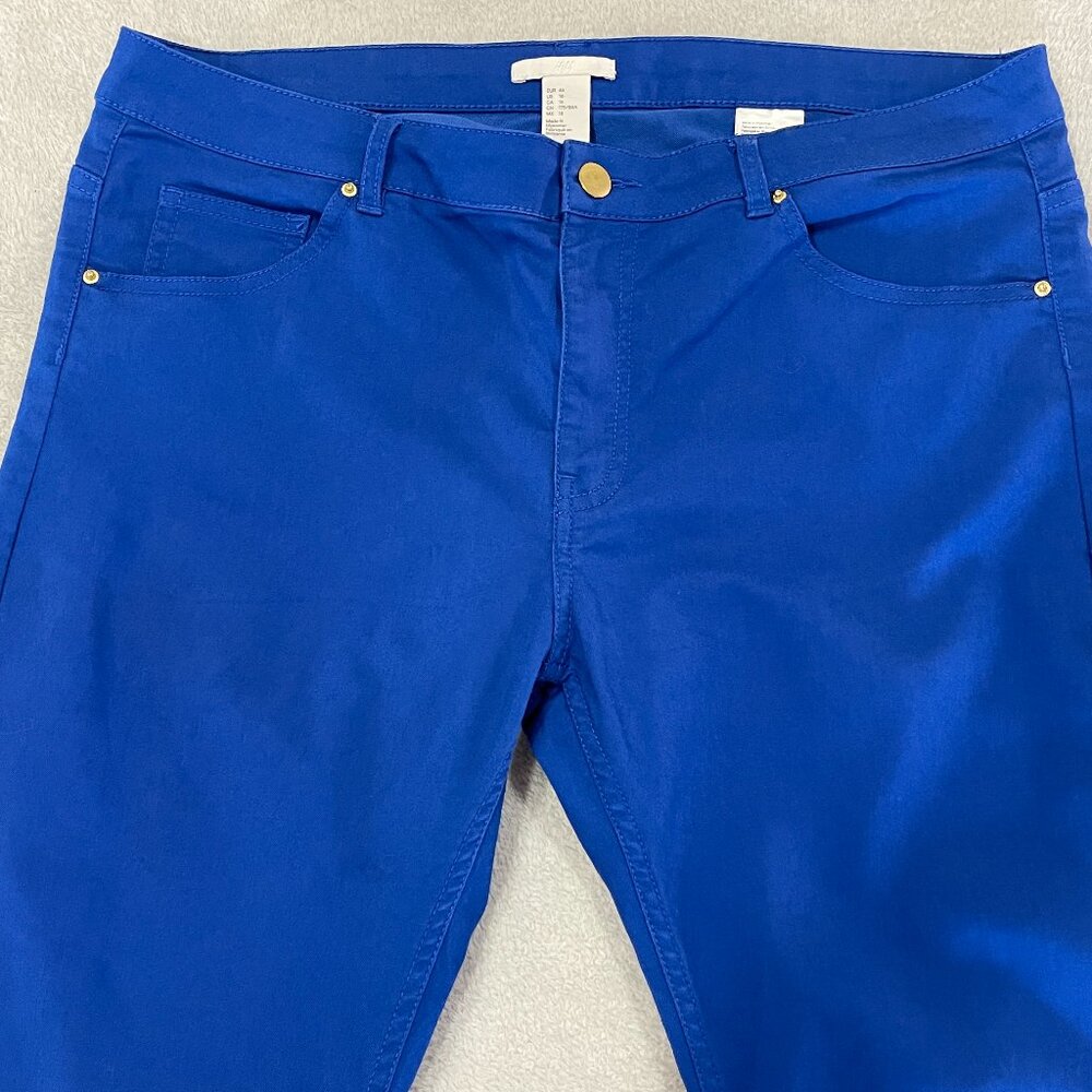 H&M Blue Pants/Jeans Size 16 - Picture 2 of 11